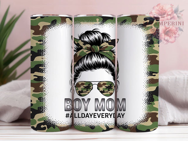 Messy Bun Boy Mom Tumbler, Messy Bun Tumbler, Stylish 20oz Wrap, Sublimation Design, Mom Life Gift Idea, Funny Mom Wrap, Boy Mom Tumbler Sublimation Li Zamperini 