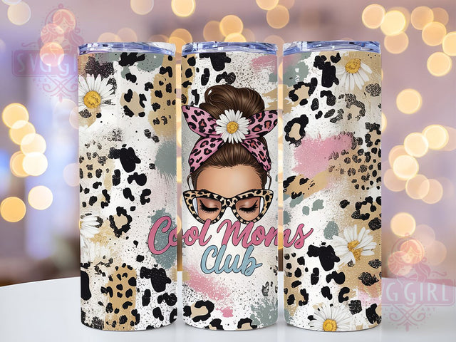 Messy Hair Mom Life Tumbler Wrap, Messy Hair Design, Cool Mother Gift, Funny Mom Cup, Parent Life Art, Mom Squad Wrap, Mother's Day Sublimation Sublimation SvggirlplusArt 