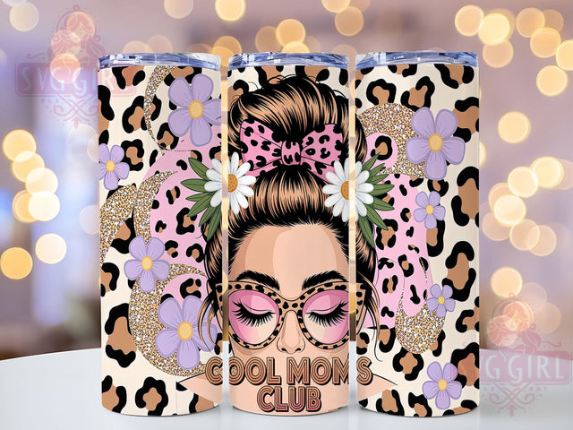 Messy Hair Mom Life Tumbler Wrap, Messy Hair Design, Cool Mother Gift, Funny Mom Cup, Parent Life Art, Mom Squad Wrap, Mother's Day Sublimation Sublimation SvggirlplusArt 