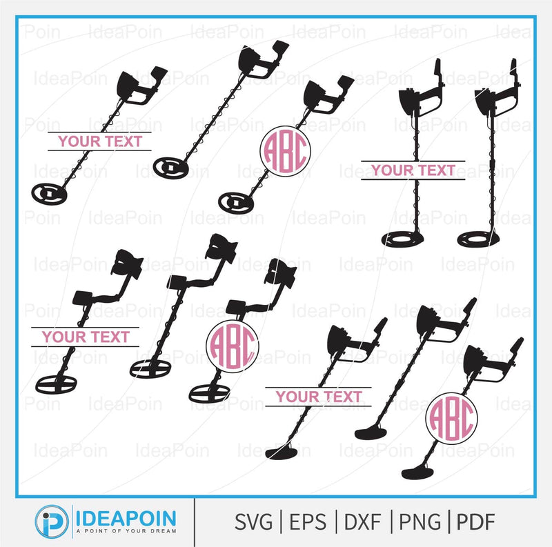 Metal Detector svg, metal detecting svg, Metal Detector Clipart, Metal Detector Vector, Metal Detector Monogram, Metal Detecting SVG SVG Dinvect 