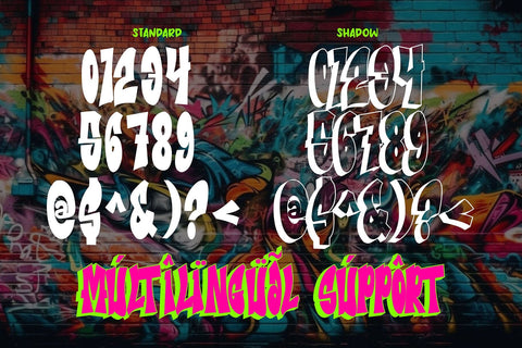 Metro Graffi - Layered Graffiti Font Font Mozzatype 