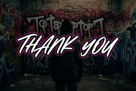 Metro Venom - Outlined Brush Graffiti Font Font Mozzatype 