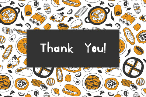 Mexican Food Doodle Seamless Pattern Digital Pattern Rin Green 