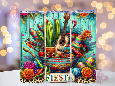Mexico Fiesta Cinco De Mayo 20oz Tumbler Wrap Sublimation Design, Straight Tapered Tumbler Wrap, Mexico Fiesta Tumbler Png, Instant Digital Download Sublimation SvggirlplusArt 