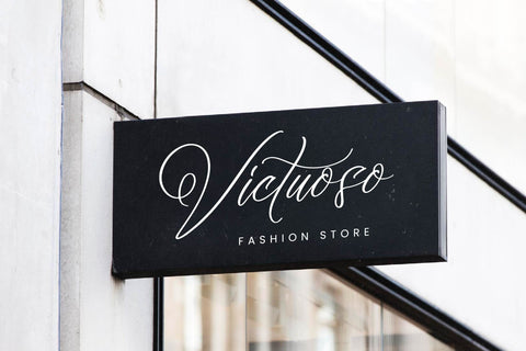 Mialora Sagitha - Beauty Calligraphy Script Font Letterena Studios 