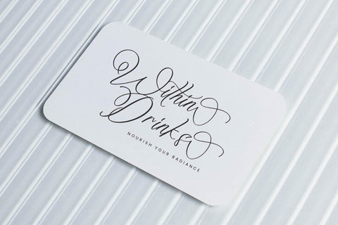 Mialora Sagitha - Beauty Calligraphy Script Font Letterena Studios 