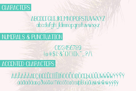 Miami Vibes Art Deco Sans Font Font Beck McCormick 