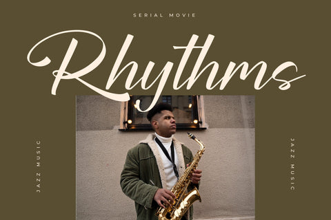 Michael Bugtina - Modern Bold Script Font Letterena Studios 