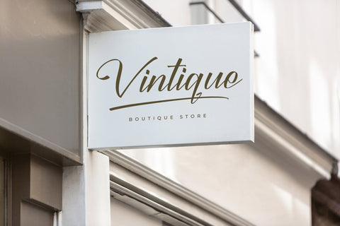 Michael Bugtina - Modern Bold Script Font Letterena Studios 