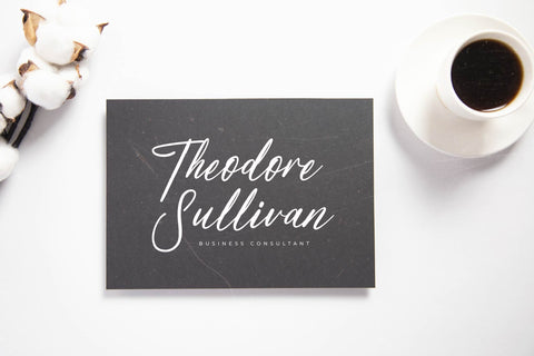 Michael Fosteria - Modern Handwritten Freestyle Font Letterena Studios 