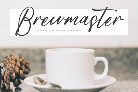 Michael Fosteria - Modern Handwritten Freestyle Font Letterena Studios 