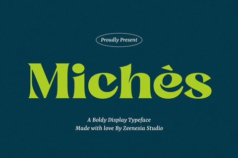 Miches Font Zeenesia Std 