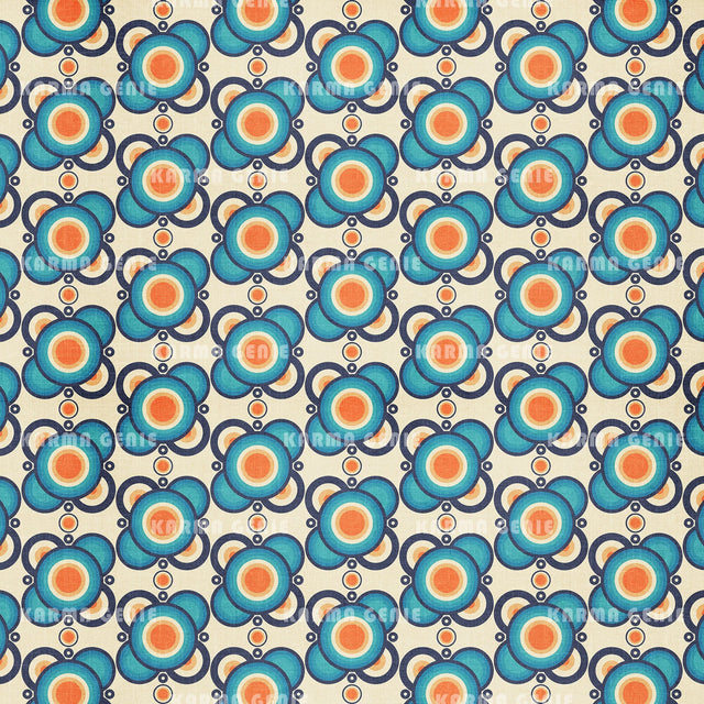 Mid Century Modern Retro 60s 70s Cloth Textured Pattern Digital Paper Digital Pattern Karma Genie Graphics 