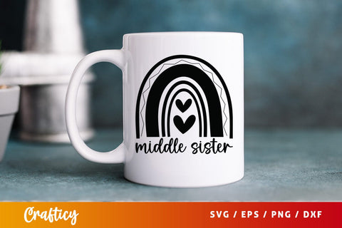 Middle sister svg Design SVG Designangry 