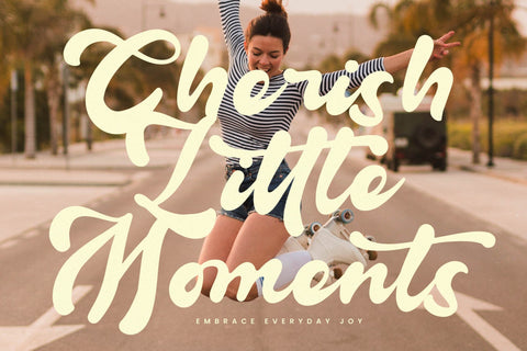 Midnight Antique - Retro Script Font Font Letterena Studios 