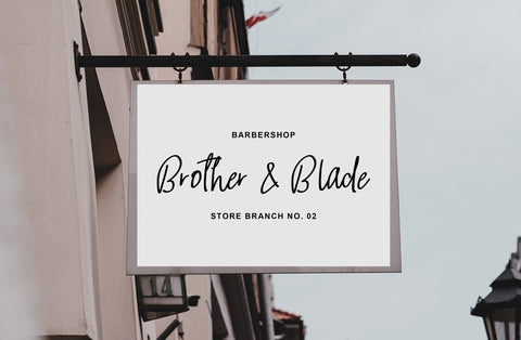 Midnight Brush Font Yuby 