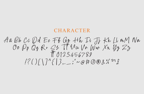 Midnight Brush Font Yuby 