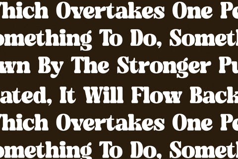 Midnight Gelactic - Modern Retro Serif Font Letterena Studios 