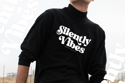 Midnight Gelactic - Modern Retro Serif Font Letterena Studios 