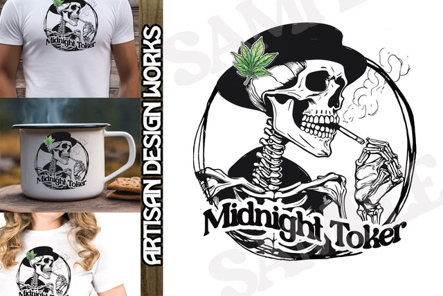Midnight Toker Sublimation Sublimation Whimsical Inklings 