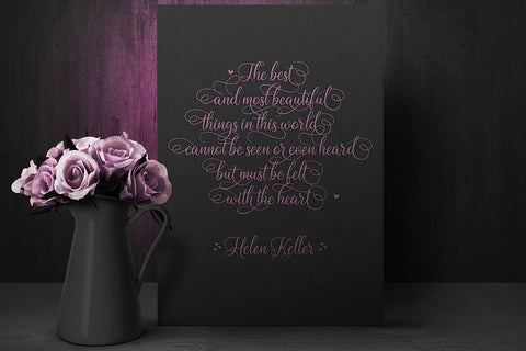 Midnight Vagansa | Beauty Caligraphy Font studioalmeera 