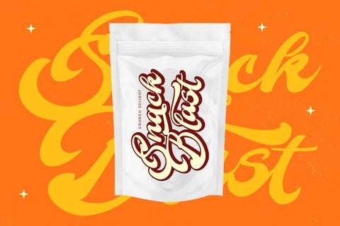 Midstic Vibes - Modern Bold Retro Script Font Letterena Studios 