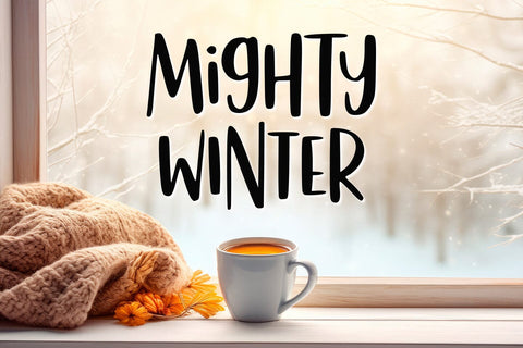Mighty Winter Font Abo Daniel Studio 