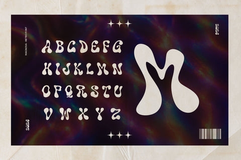 Mignova – Psychedelic Wavy Groovy Retro Font Font Mozzatype 