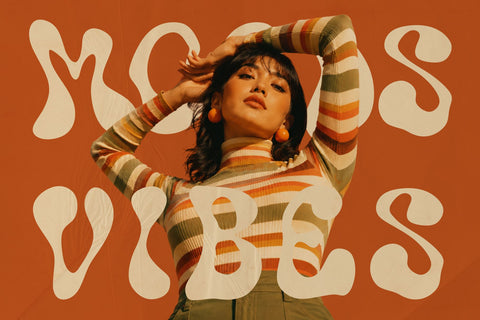 Mignova – Psychedelic Wavy Groovy Retro Font Font Mozzatype 