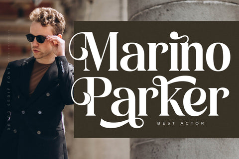 Miguales - Modern Alternate Serif Font Letterena Studios 