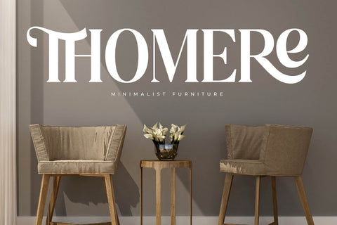 Miguales - Modern Alternate Serif Font Letterena Studios 