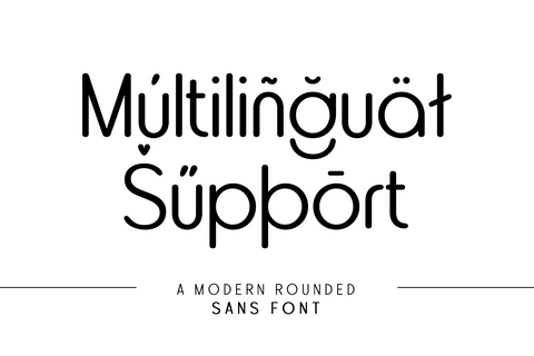 Miguely - A Modern Rounded Sans Font Font studioalmeera 