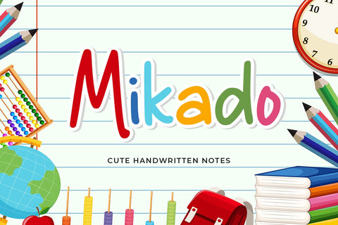 Mikado Font Abo Daniel Studio 