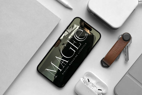 Milegance - Modern Display Serif Font Letterena Studios 