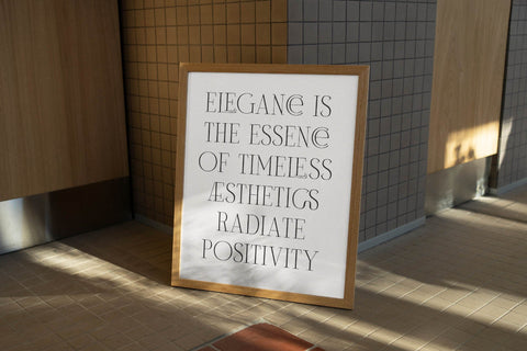 Milegance - Modern Display Serif Font Letterena Studios 