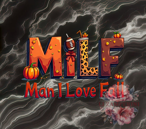 Milf Football PNG, Fall Football Art, Thankful Design, Digital Download, Sublimation Graphics, Autumn Decor, Football Lover Gift, Funny Sports Printables Sublimation Li Zamperini 