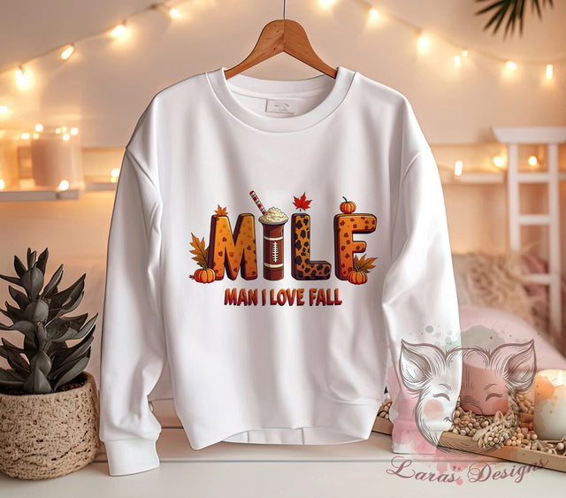 Milf PNG, Fall Football, Thankful, Sublimation Design, Digital Download, Autumn Sports, Football Lover, Thanksgiving Decor Sublimation Lara' s Designs 