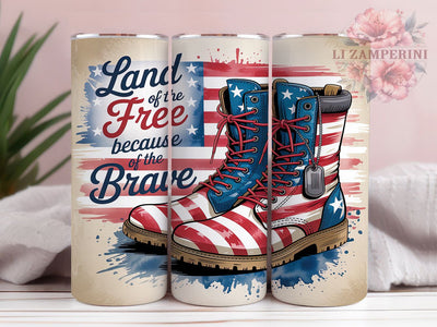 Military Honor Patriotic Tumbler Wrap, Memorial Day Tribute, Veteran Support Design, Patriotic Quote Cup, Military Service Art, American Hero Tumbler, Freedom Quote Design Sublimation Li Zamperini 