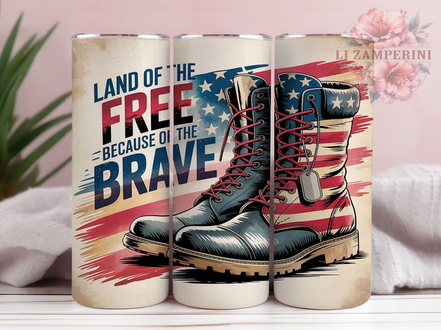 Military Honor Patriotic Tumbler Wrap, Memorial Day Tribute, Veteran Support Design, Patriotic Quote Cup, Military Service Art, American Hero Tumbler, Freedom Quote Design Sublimation Li Zamperini 