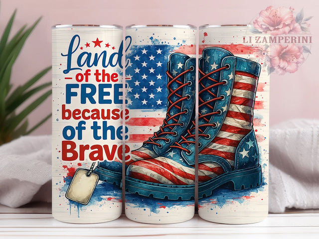 Military Honor Patriotic Tumbler Wrap, Memorial Day Tribute, Veteran Support Design, Patriotic Quote Cup, Military Service Art, American Hero Tumbler, Freedom Quote Design Sublimation Li Zamperini 