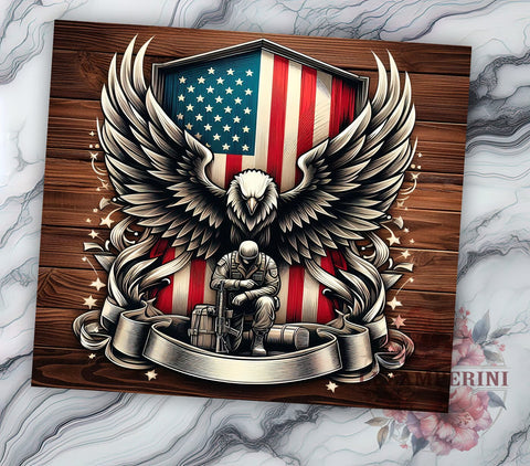 Military Veteran 20oz Tumbler Wrap PNG, 4th of July Tumbler Png, Straight & Tapered Tumbler Wrap, Instant Digital Download Sublimation Li Zamperini 