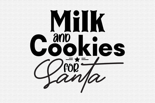 Milk and Cookies for Santa svg SVG orpitasn 