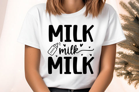 Milk milk milk SVG Design SVG Designangry 