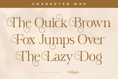 Milkade Typeface Font Storytype Studio 