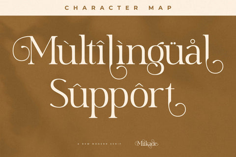 Milkade Typeface Font Storytype Studio 
