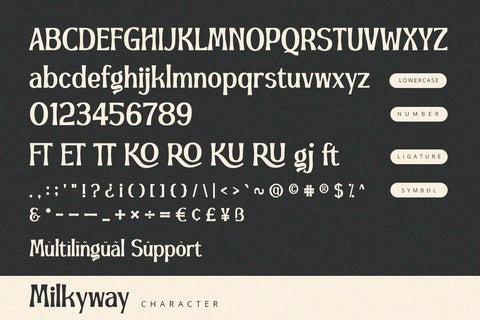 Milkyway - Serif Display Font Alpaprana Studio 