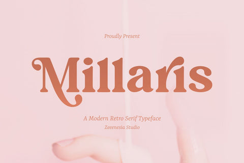 Millaris Font Zeenesia Std 