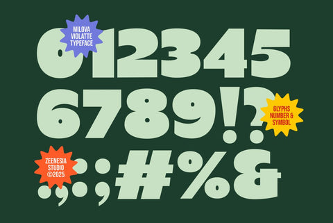 Milova Violatte Font Zeenesia Std 