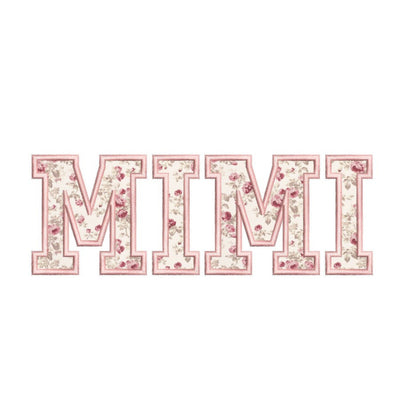 Mimi Applique Embroidery Design, 5 sizes, Instant Download Embroidery/Applique DESIGNS Nino Nadaraia 