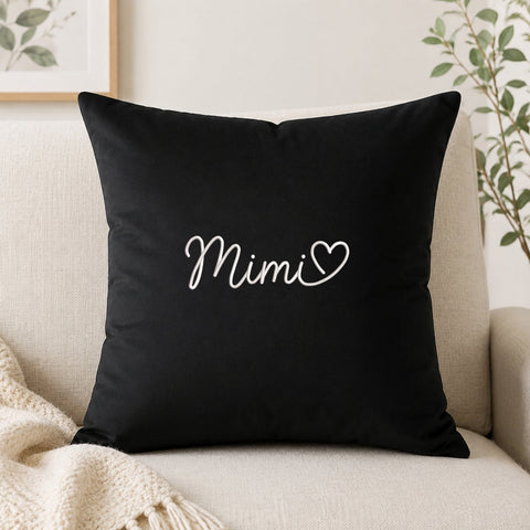 Mimi Embroidery Design – Elegant Mimi Script with Heart Grandma Name Machine Embroidery File Embroidery/Applique DESIGNS PatternFeed8 